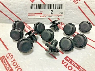 *NUEVO OEM TOYOTA GUARDABARROS FORRO ESCUDO CLIP SUJETADOR (12) CONDUCTO DE AIRE CELICA COROLLA Foto 1 de 3