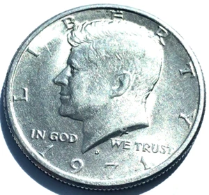 1971 D Kennedy Half Dollar Double Die Reverse (DDR) 50 Cents U.S. Coin Error - Picture 1 of 17