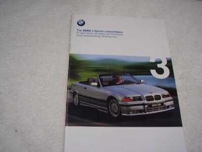 1998  BMW  3 SERIES  328i  DELUXE   BROCHURE   ORIGINAL - Image 1 of 4