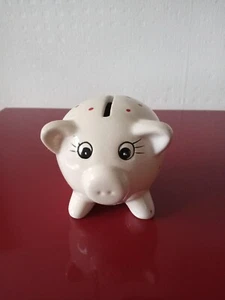 Cute Vintage Union Jack Piggy Bank With Original Stopper. - Picture 1 of 7