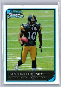 2006 Bowman Chrome #227 Santonio Holmes Rookie Refractors - Bild 1 von 2