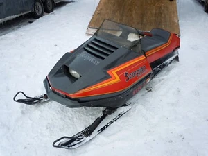 1981 Scorpion Sidewinder Snowmobile SLED Poster 24 X 24 Inch SWEET! - Picture 1 of 2