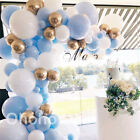Pastel Blue Balloon Garland Arch Kit Kids Boy Baptism Baby Shower Birthday Decor