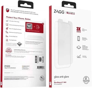 Zagg Invisible Shield Screen Protector for iPhone 6.1 2021/6.1 Pro 2021 5G - Picture 1 of 5