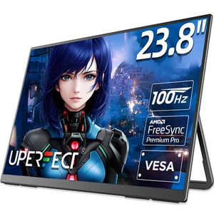 23.8 Inch Portable Monitor for Laptop 1920x1080 100%sRGB Gaming Travel Monitor - Picture 1 of 12