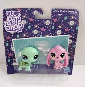 Littlest Pet Shop Glint Gilturtle & Dazzles Bunnyton 2017 Hasbro Brand New - Picture 1 of 4