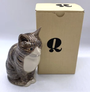 Quail Ceramics Millie the Tabby Cat Bud Vase BNIB (PG139G05) - Picture 1 of 9