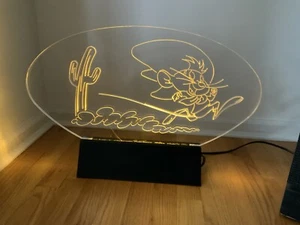 Speedy Gonzalez Lichtskulptur, Limited Edition WB, signiert vom 26.06.1996 - Bild 1 von 4