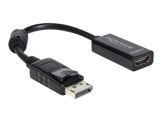 Delock Adapter Dp-st Hdmi-bu 22 5cm Black