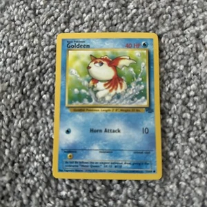 Goldeen - 53/64 Jungle Set Common Pokemon - NM 1999 WoTC TCG - Picture 1 of 2