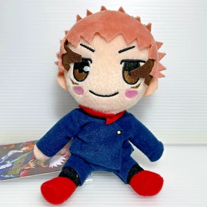 Muñeca de peluche Jujutsu Kaisen Yuji Itadori anime Japón - Imagen 1 de 2