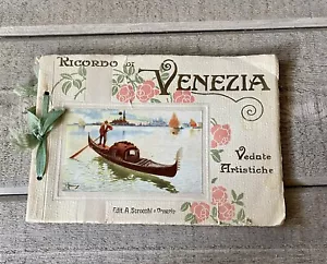 Antico Libretto Litografico Ricordo di Venezia "Ricordo" Venezia Vintage - Foto 1 di 6