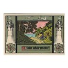 [#325867] Banknote, Deutschland, Sellin a. Rugen Gemeinde, 75 Pfennig, Landschaft, 1922
