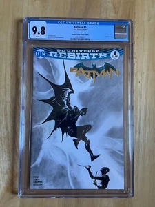 BATMAN #1: DC UNIVERSE REBIRTH - CGC 9.8! JAE LEE COVER! - Picture 1 of 5