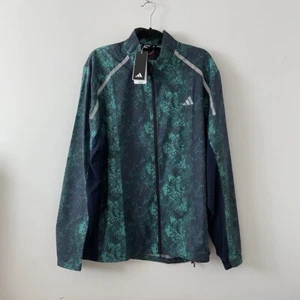 Herren Adidas Allover Print Marathon Laufjacke Größe 2XL - Bild 1 von 2