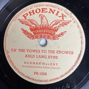 10" 78 1/min - Norman MacKay - The Land O' The Leal/Ca' the Yowes to the Knowes/Auld - Bild 1 von 4