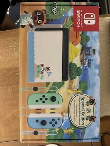New Nintendo Switch Animal Crossing: Special Edition -32GB, 1 Free 128GB SD Card