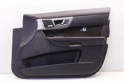 JAGUAR XFR 10 11 PASSENGER FRONT DOOR PANEL WARM CHARCOAL SOFT GRAIN LEATHER OEM - Image 1 of 4