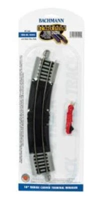 BAC44502  HO NS EZ 18"" Radius Curve Terminal - Image 1 of 2