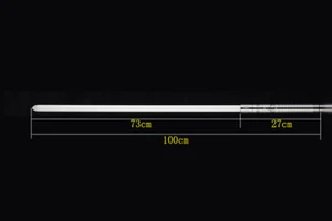 Combat Metal Lightsaber Star Wars Heavy Duty 11 Colours 3 Sound Fonts Metal Hilt - Picture 1 of 10