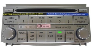 NUEVO 2007-2010 TOYOTA AVALON RADIO AM FM 6 CD JBL 86120-07071 WMA MP3 - Imagen 1 de 4