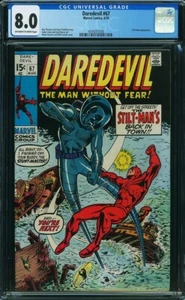 DAREDEVIL # 67 Very Attractive! OW/WHITE PAGES! CGC VF8.0 4249207008 - Picture 1 of 1