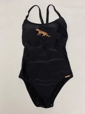 Diane Von Furstenberg One Piece Black Swimsuit, Jaguar, Size S, B Cup, Size - Image 1 of 4