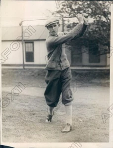 1924 Golfer Dave Spittal Eastern Round for Open Championship Press Photo - Picture 1 of 2