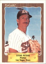 1990 Las Vegas Stars ProCards #120 Steve Peters