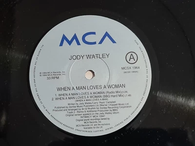 When a man loves a woman / Ecstasy   Jody Watley - Image 1 of 4