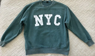 Moletom NYC Wild Fable tamanho XS cor perene com letras brancas - Imagem 1 de 4