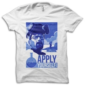 Breaking Bad "Apply Yourself" TV Show T-Shirt M5500 - Picture 1 of 5