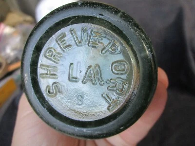 Винтаж 1951 SHREVEPORT, LA 6 унций Coke стеклянная бутылка газировки, D Pat w 1957 четверть внутри - Изображение 1 из 4