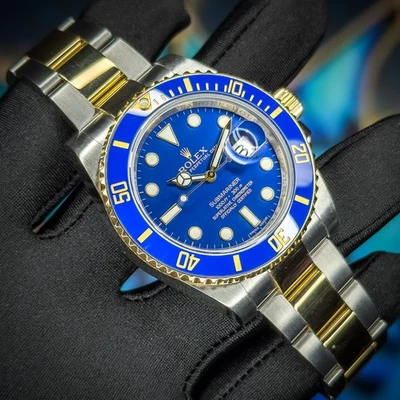 Rolex Submariner Date 116613LB 'Bluesy' - Obra maestra icónica de dos tonos Foto 1 de 4