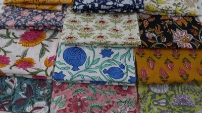 100 Stck. Vintage Blumen vorgeschnitten Charm Pack 5 Zoll Quadrate Stoff... - Bild 1 von 4