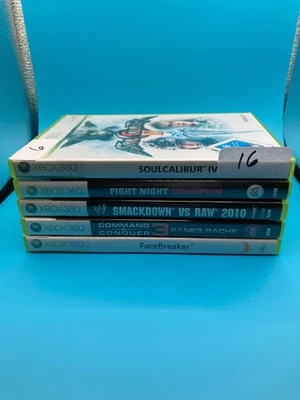 XBox 360 Spiele Konvolut | Alter 16 | Command & Conquer | FaceBraker | Fight Nig - Bild 1 von 3