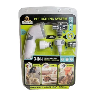 Rinse Ace 94591 3-in-1 Quick Connect Dog and Pet Shower Sprayer - Image 1 of 4