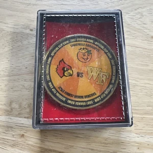 Orange Bowl 2007 Flip Challenge Coin Louisville Vs Wake Forest - Picture 1 of 12