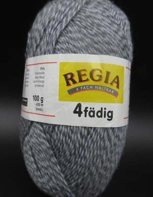 2x 100g Schachenmayr Regia Sockenwolle 4-fädig / 4-fach  Stricken 2 Farben - Bild 1 von 4