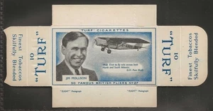 CARRERAS-UNCUT SINGLE TURF SLIDE-FAMOUS FLIERS 1956-#27- MOLLISON - Picture 1 of 2
