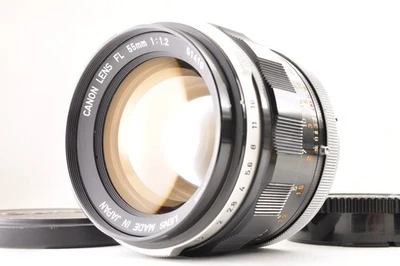Lente Canon FL 55mm F/1.2 padrão MF Prime para montagem FL FD *quase em perfeito estado* #4703 - Imagem 1 de 4