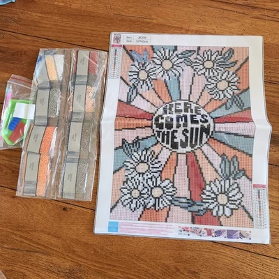 Lot of 36 - Diamond Art Kit "Here Comes The Sun"  NEW - Image 1 of 4
