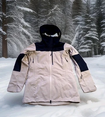 SALOMON PERTEX SHIELD HOODED BACKCOUNTRY SKI JACKET Men's size Medium Touring - Image 1 of 4