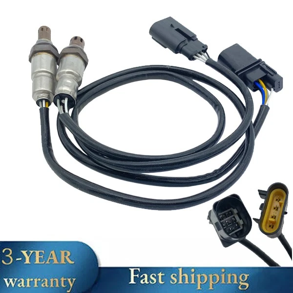 Sensor de oxígeno O2 arriba+abajo 2 piezas para Fiat 500 2012 2013 2014 2015 2016 2017 1,4 L L4 Foto 1 de 4