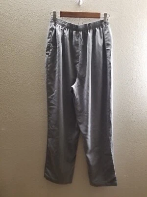 Drapers & Damons Womens M Pants  Elastic Waist Straight Leg Casual Pockets Gray - Image 1 of 4
