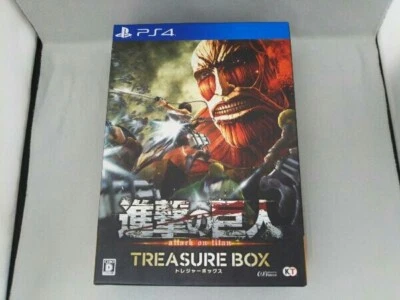 PS4 Attack on Titan TREASURE BOX Shingeki no Kyojin Game Japan - Image 1 of 3