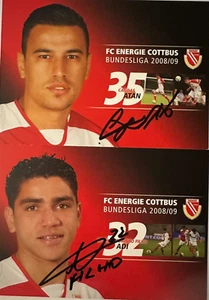 Cagdas Atan, Rocha Adi, Energie Cottbus, sign. AK 08/09 *TÜRKEI* - Bild 1 von 1