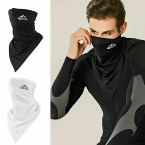 Breathable High Elasticity Cool Sun Block Face Mask Neck Scarf Sport Motorcycle - Picture 1 of 15