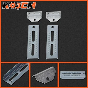 2X 8" Swivel Top Bunk Bracket Kit For 2 x 4 Boat Trailer Crossmember Bolster - Picture 1 of 14