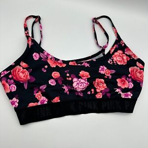 PINK Active Sports Bra Victoria's Secret Ultimate Lightly Lined Wireless Large